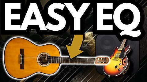 How to EQ A Nylon String Guitar in GarageBand #spanishguitar