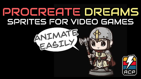 How To Make Procreate Dreams Sprites For Video Games