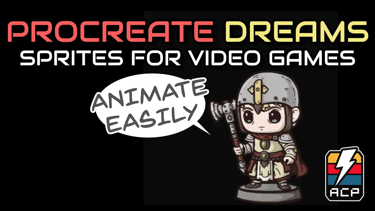 How To Make Procreate Dreams Sprites For Video Games