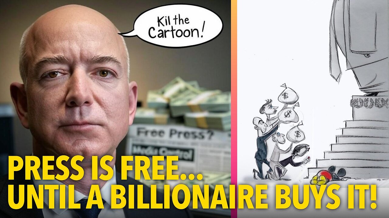 Billionaire Media Moguls: Making Sure the Truth Never Gets Printed! | The Tony Michaels Podcast #813