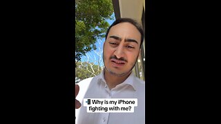 📲 Why is my iPhone fighting with me? Are you seeing similar things or am I just being messed with?