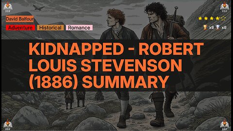 Kidnapped - Robert Louis Stevenson (1886) Summary (David Balfour - 1)