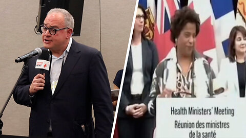 WATCH: Federal Health Minister Freezes After Question on B.C. Ostriches