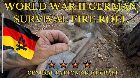 WORLD WAR II GERMAN FIRE ROLL TECHNIQUE