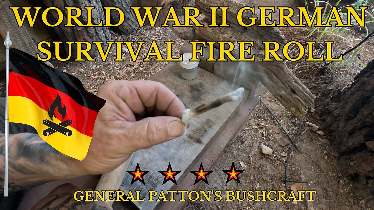 WORLD WAR II GERMAN FIRE ROLL TECHNIQUE