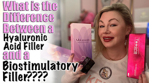 Difference Between Hyaluronic Acid Filler & Biostimulatory Filler? Code Jessica10 Saves