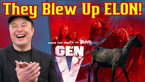 Amazon's The Boys Spin Off Gen V Takes Swipe At Elon Musk As Clap Back Ensues Over Goat Explosion