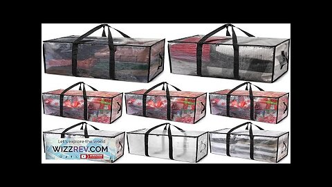 ClearSpace Heavy Duty Moving Bags or Storage Bags – Clear Storage Bins Review