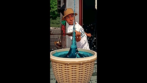 water cutting in slow-motion