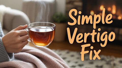 Your Vertigo Won't Stop Until You Fix This