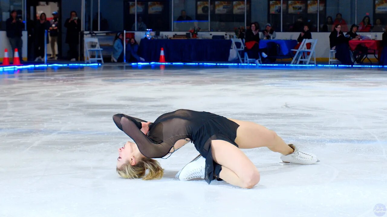 Amber Glenn's Mesmerizing Performance to Olivia Rodrigo's 'Vampire' at the 2024 Patriot Ice Show"