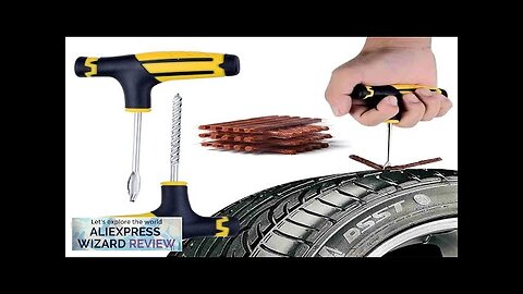 Car Tire Repair Tool Tire Repair Kit Studding Tool Set Auto Bike Review