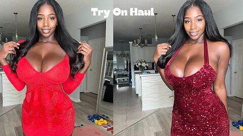 Ellie The Empress Party Dress Try On FashionNovaCurve
