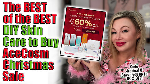 The BEST of the BEST DIY Skin Care to Buy at the AceCosm Christmas Sale! Code Jessica10 Saves