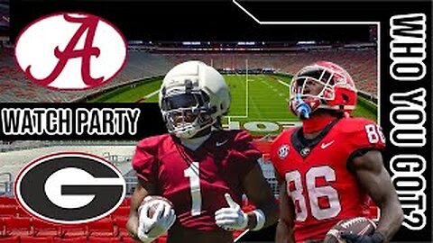Alabama Crimson Tide vs Georgia Bulldogs | Live Play by Play Stream | #collegefootball #sec 9-27-25