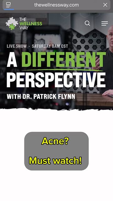 Acne? Must watch!