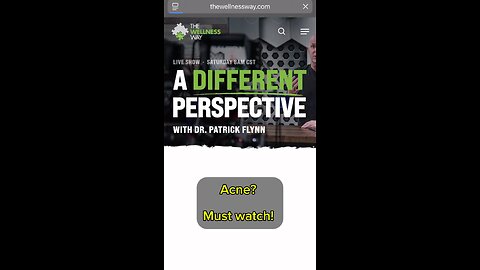 Acne? Must watch!