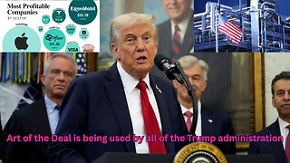 Trump administration is working with multiple industries to make things better for US citizens