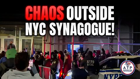 ELDERLY NYC RABBI TRAUMATIZED AS VIOLENT PRO-JIHAD PROTEST ERUPTS OUTSIDE HIS SYNAGOGUE
