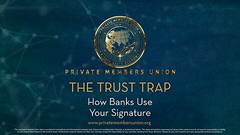 The Trust Trap – How Banks Use Your Signature