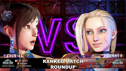 Kuya Kalbo SF6 Ranked Roundup. Chun Li Master Rank [Hori Fight Stick]