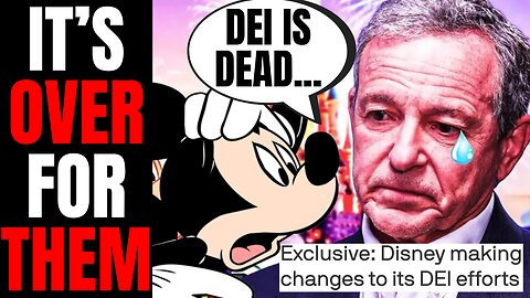 Disney DUMPS Woke DEI Programs After BACKLASH From Audience And Investors