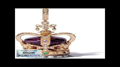 Annoushka 18ct Gold Amethyst & Diamond Coronation Crown Locket CharmTo mark the Coronation Review