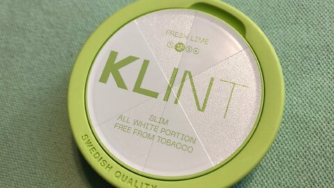 Klint Lime (Nicotine Pouches) Review