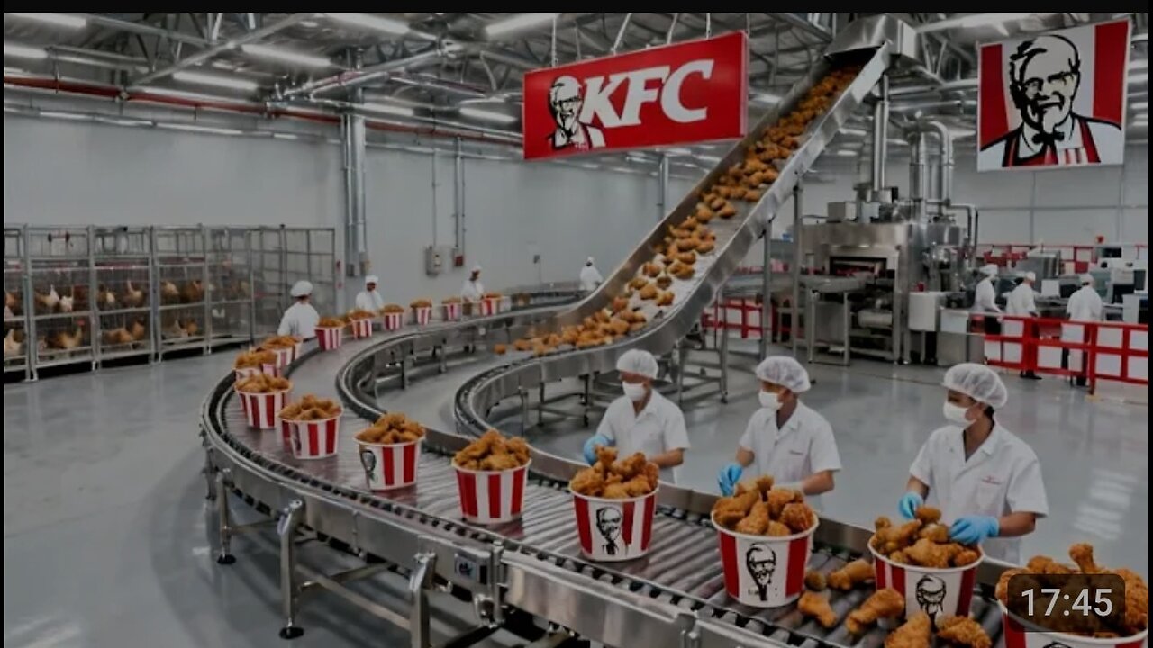 Inside the KFC Factory_ From Fresh Chicken to Crispy Perfection (Full Process)