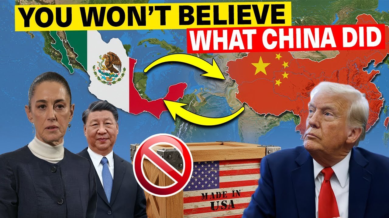 How Mexico and China are Zeroing out Trump’s Tariffs | Electric Cars, Spare Parts! New Trade Routes!