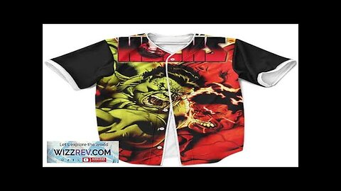 Fearless World War Hulk Comic Crossover Awesome MLB Jersey Review