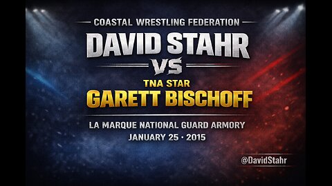 David Stahr vs TNA's Garett Bischoff in Texas Showdown!