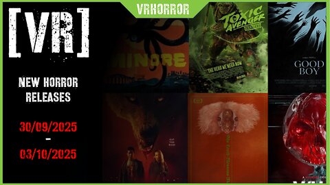 New Horror Releases This Week (30/09/2025 - 03/10/2025)