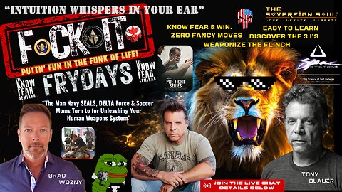 F😂CKIT FRYDAY💥Tony Blauer Shows How To Unleash your Human Weapons System if SHTF & Protect Family!