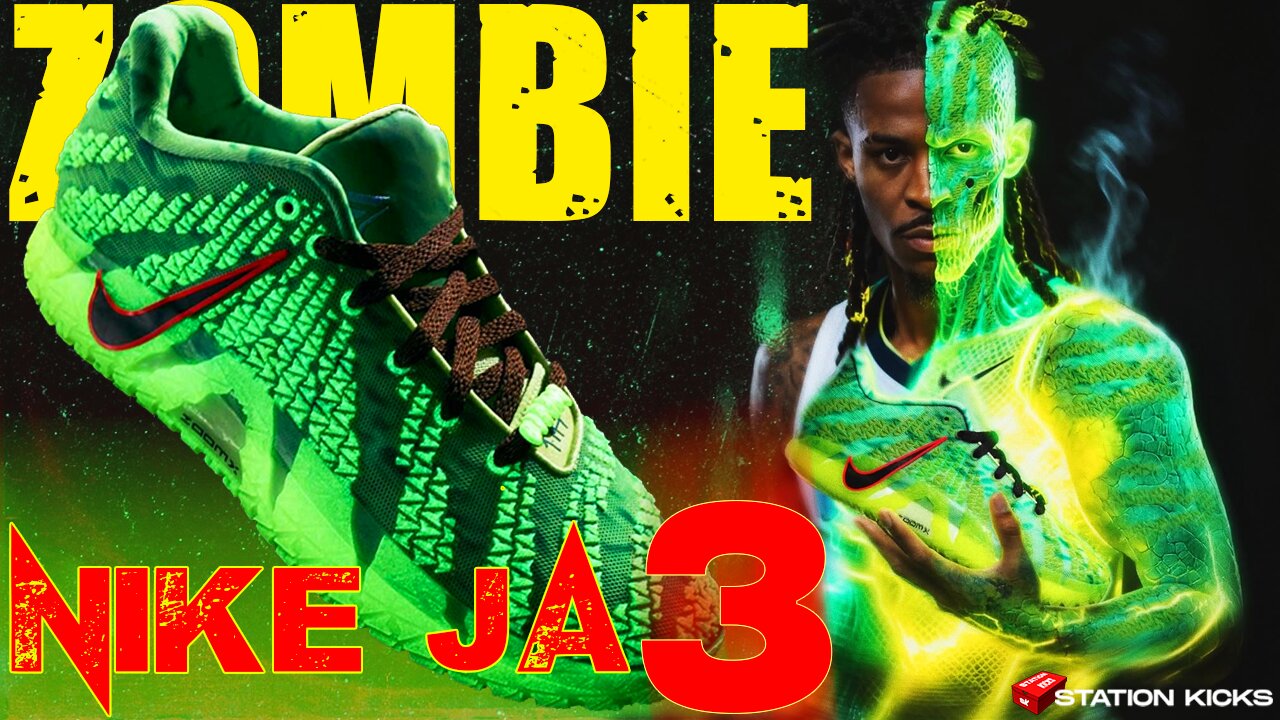 NIKE JA 3 ZOMBIE "HALLOWEEN" ARE INSANE ⚡ (Details and Relese Date)