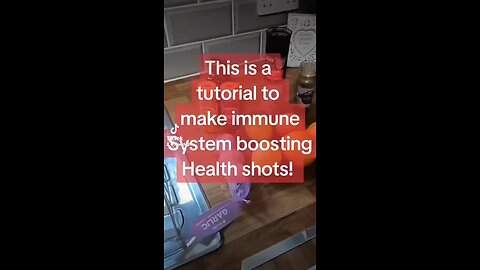 Immune boosting health shots