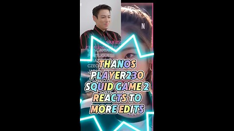 Thanos Player230 Squid Game 2 Reacts To Memes