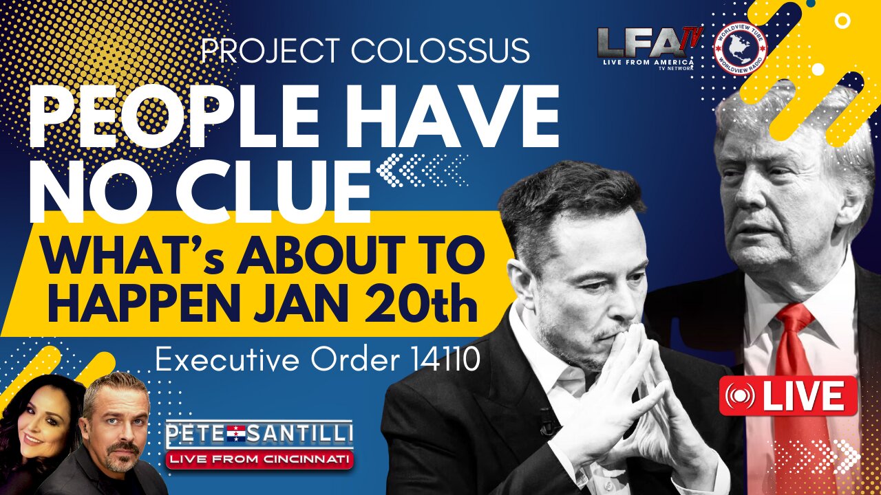 🇺🇸PROJECT COLOSSUS: PEOPLE HAVE NO CLUE WHAT’s ABOUT TO HAPPEN JAN 20th [EP #4387]