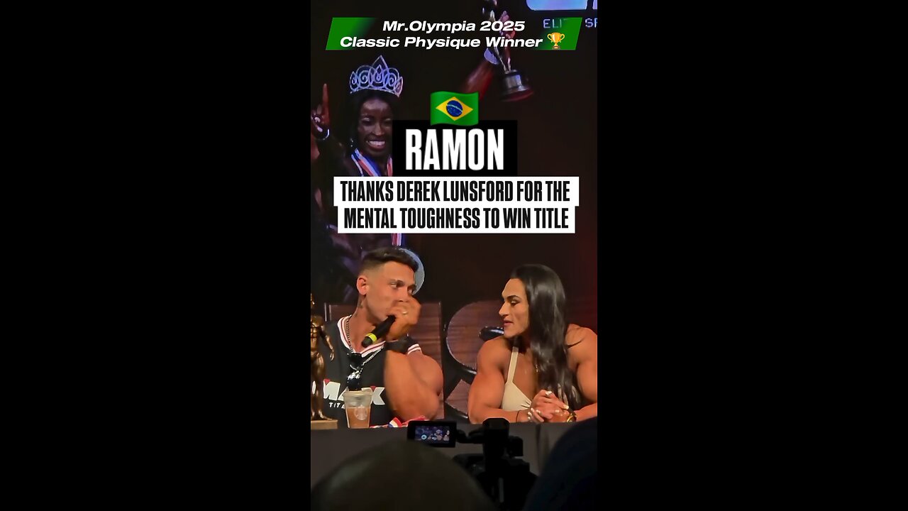 Ramon Dino Thanks Derek Lunsford In Press Conference