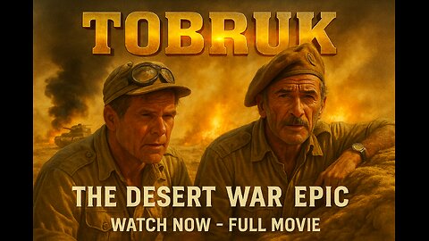 Tobruk (1967) 🎖️ Full Movie in HD | Classic WWII Action Epic – Watch Now!