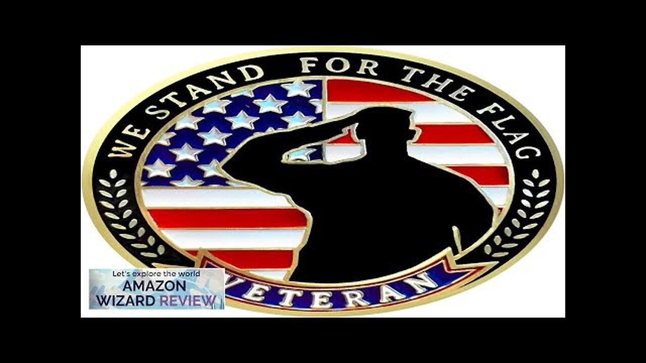 US Military Challenge Coin Veteran Coins Battlefield Cross Stand Review