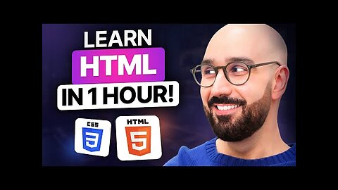 HTML Crash Course for Beginners - Start Coding Websites in 70 Minutes!