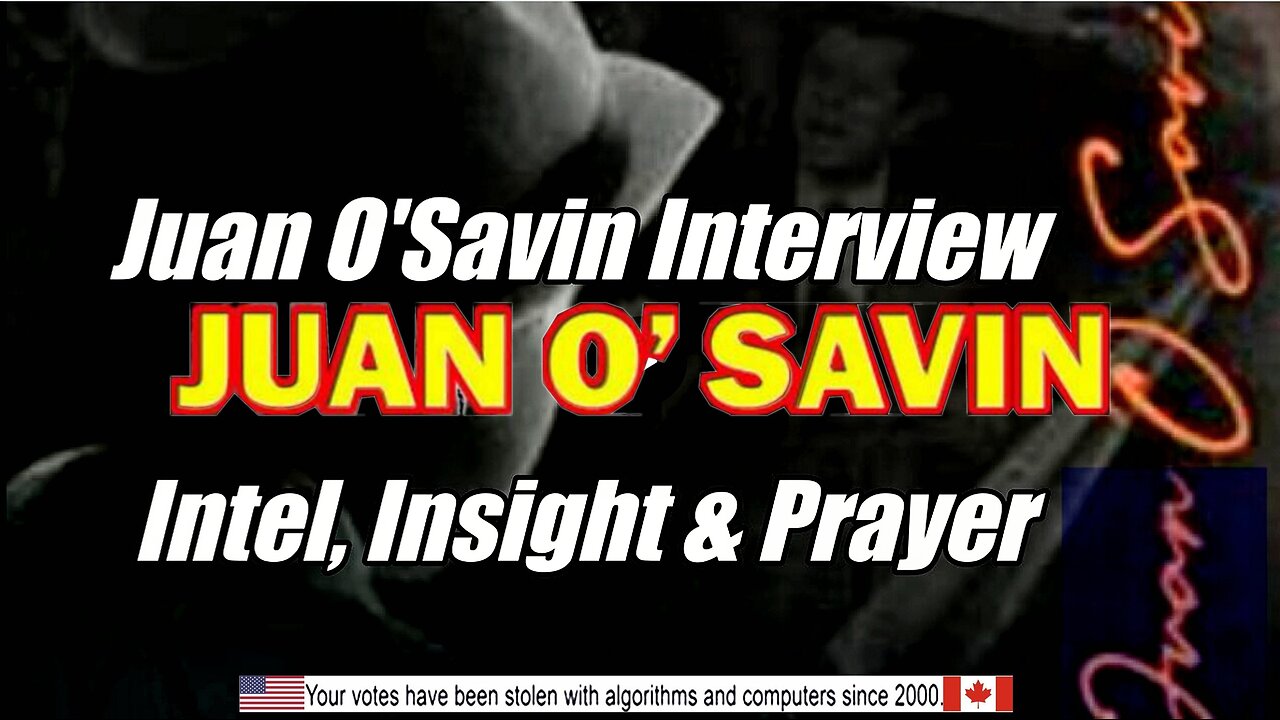 CUT SHORT: Juan O'Savin Interview. Intel, Insight and Prayer. B2T Show, Oct 31, 2025