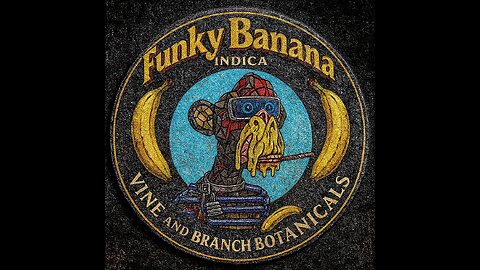 🌿 Vine & Branch Botanicals 🌿 The Funky Banana 2g Indica Preroll