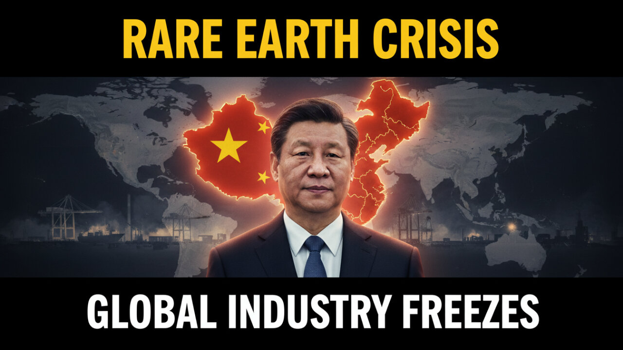 China’s Rare-Earth CHOKEPOINT — Global Industry Freezes on Command