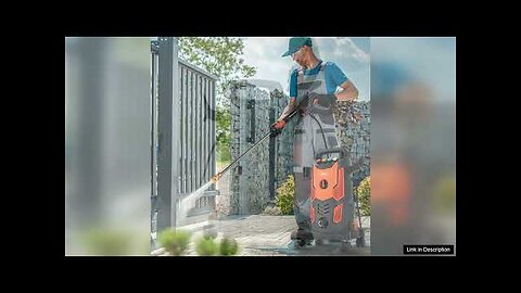 VEVOR Electric Pressure Washer 2300 PSI Max. 1.9 GPM 1900W Power Washer Review