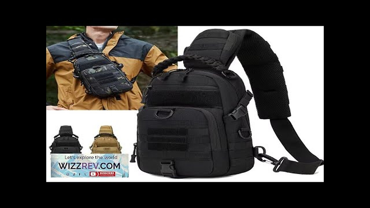 Men Fishing Chest Bag Fanny Pack Outdoor Sports Backpack Camping Hiking Climbing Review