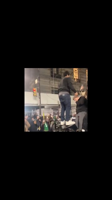 Dude Wrecking Himself Trying A Backflip Encapsulates Eagles Fans Celebrating Team Going To Superbowl