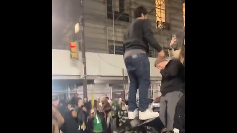 Dude Wrecking Himself Trying A Backflip Encapsulates Eagles Fans Celebrating Team Going To Superbowl