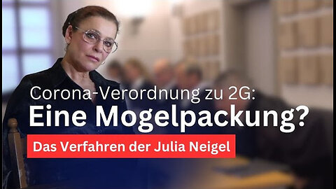 " KLAGE: 2G TROTZ FEHLENDEM ÜBERTRAGUNGSSCHUTZ - JULE NEIGEL GEGEN FREISTAAT SACHSEN " - C. Jaworski